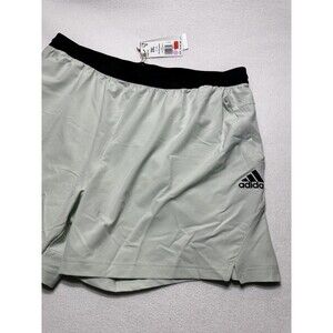 NWT adidas Mens Axis Knit 3.0 Shorts Size XXL 2XL Lightweight Breathable Cream